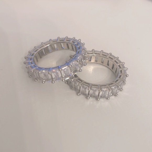 Gorgeous eternity band rings - Picture 4 of 15